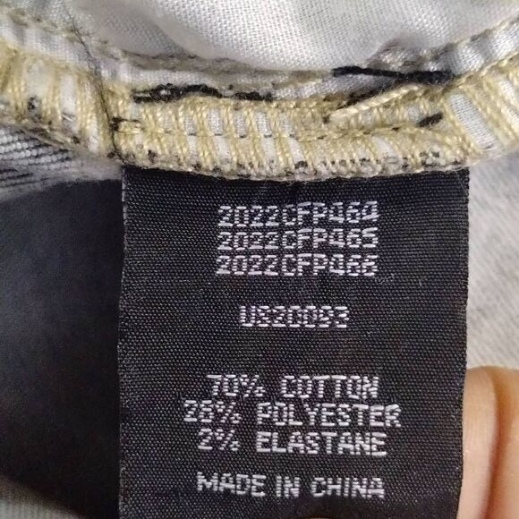 Universal Standard Seine Gray Acid Wash Stretch Skinny Ankle Crop Jeans Sz 4 - Picture 6 of 6